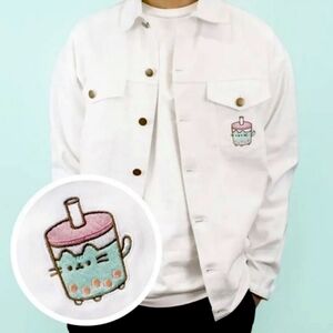 Pusheen White Denim Jacket